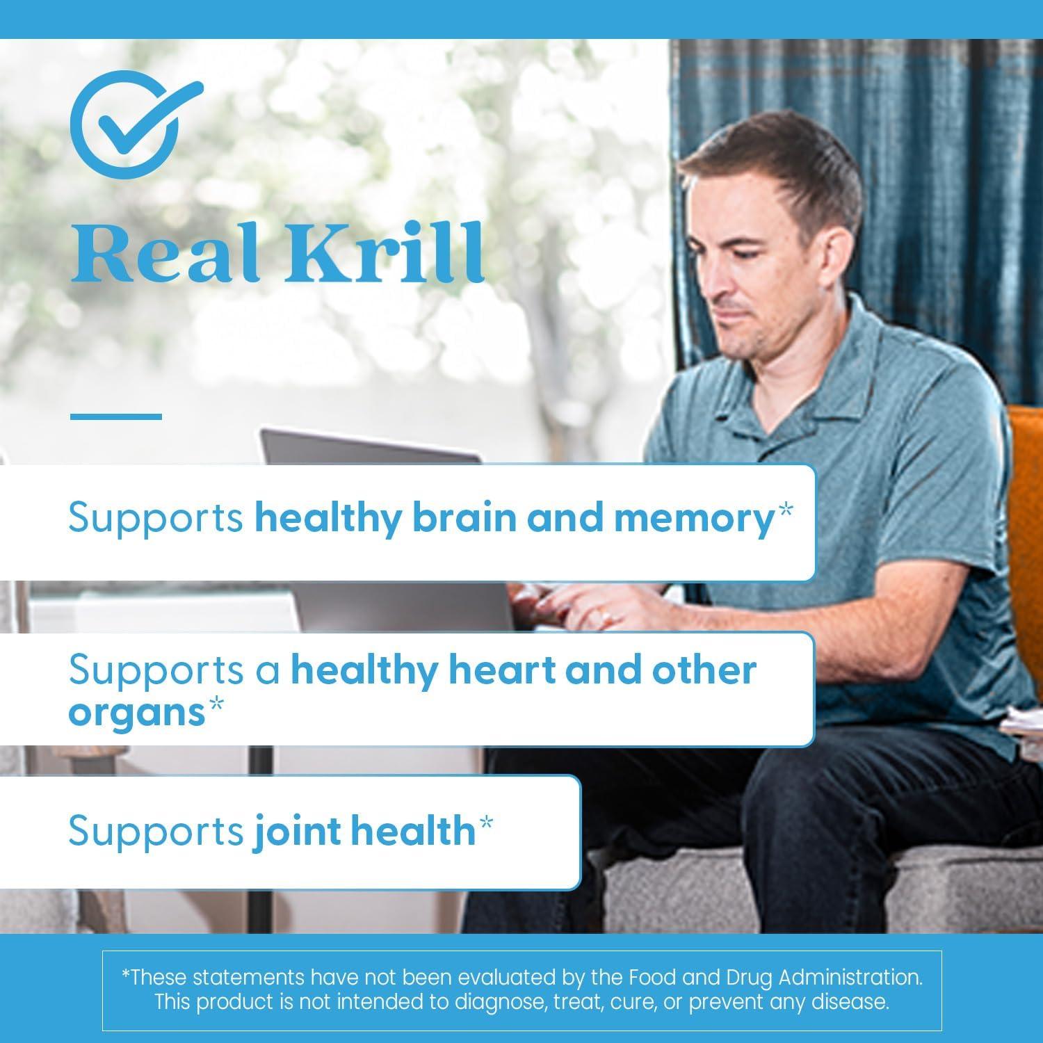 Suplemento de Aceite de Krill Doctor's Best 350mg 60 Cápsulas