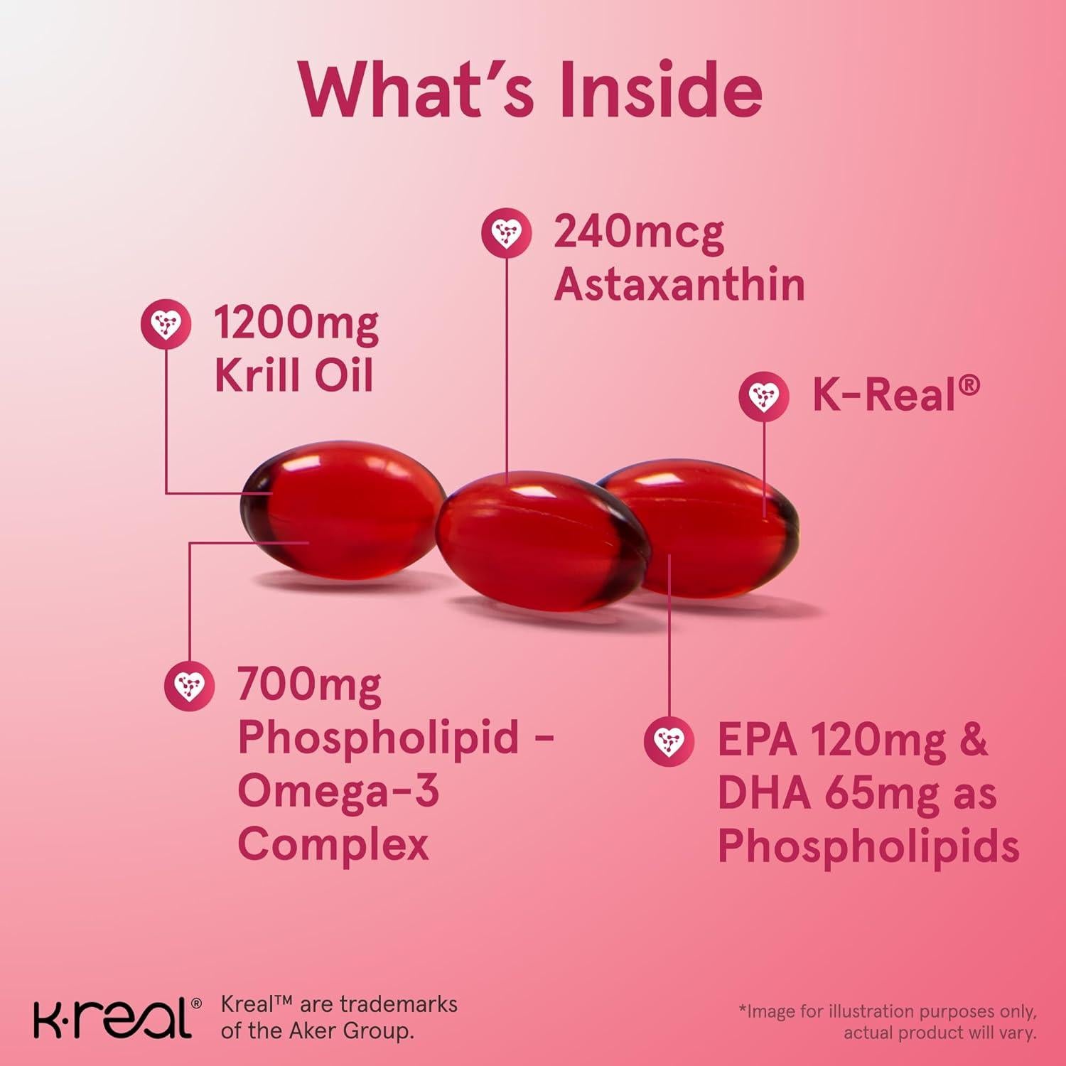 Aceite de Krill Jarrow Formulas 60 Cápsulas Blandas Omega-3