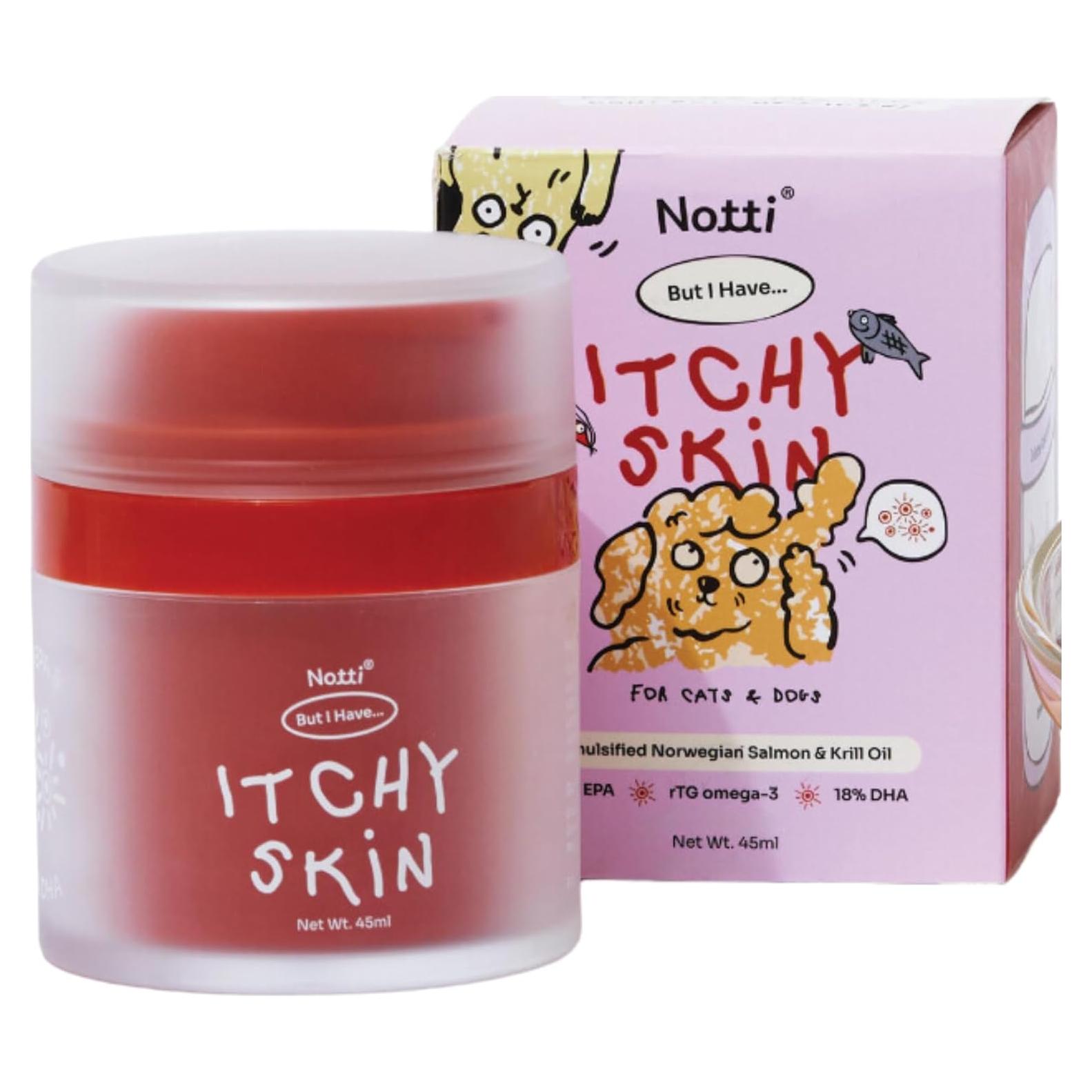 Suplemento Omega 3 Notti para Mascotas - Aceite de Salmón y Krill