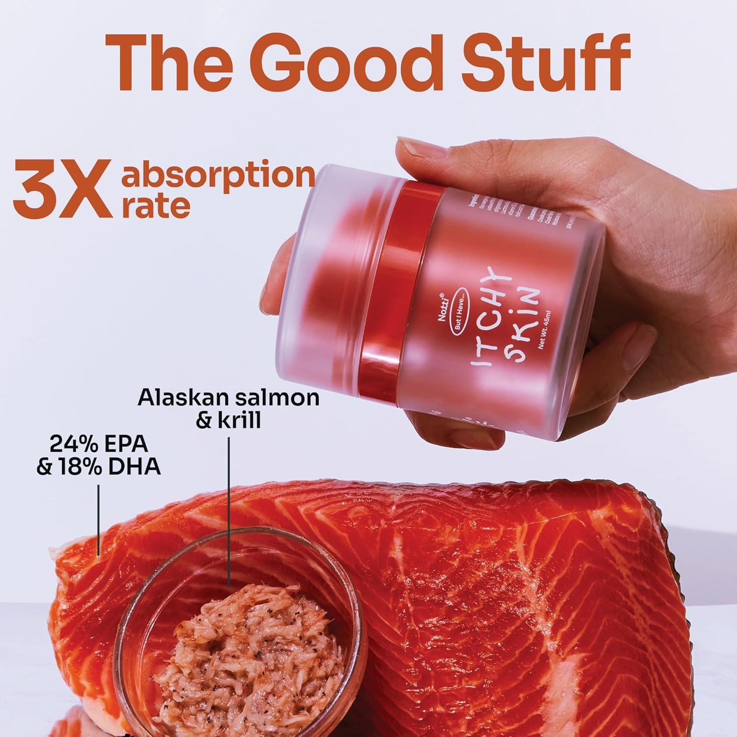 Suplemento Omega 3 Notti para Mascotas - Aceite de Salmón y Krill