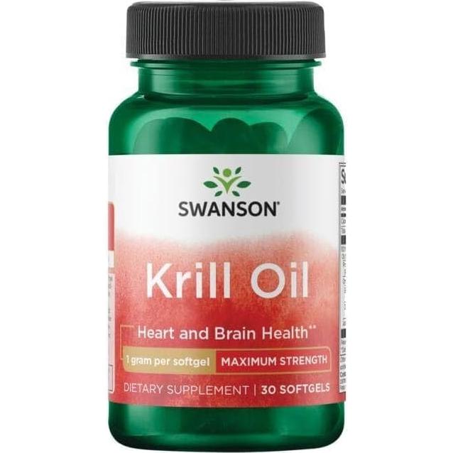 Swanson EFA Aceite de Krill Superba2 30 Cápsulas 1g