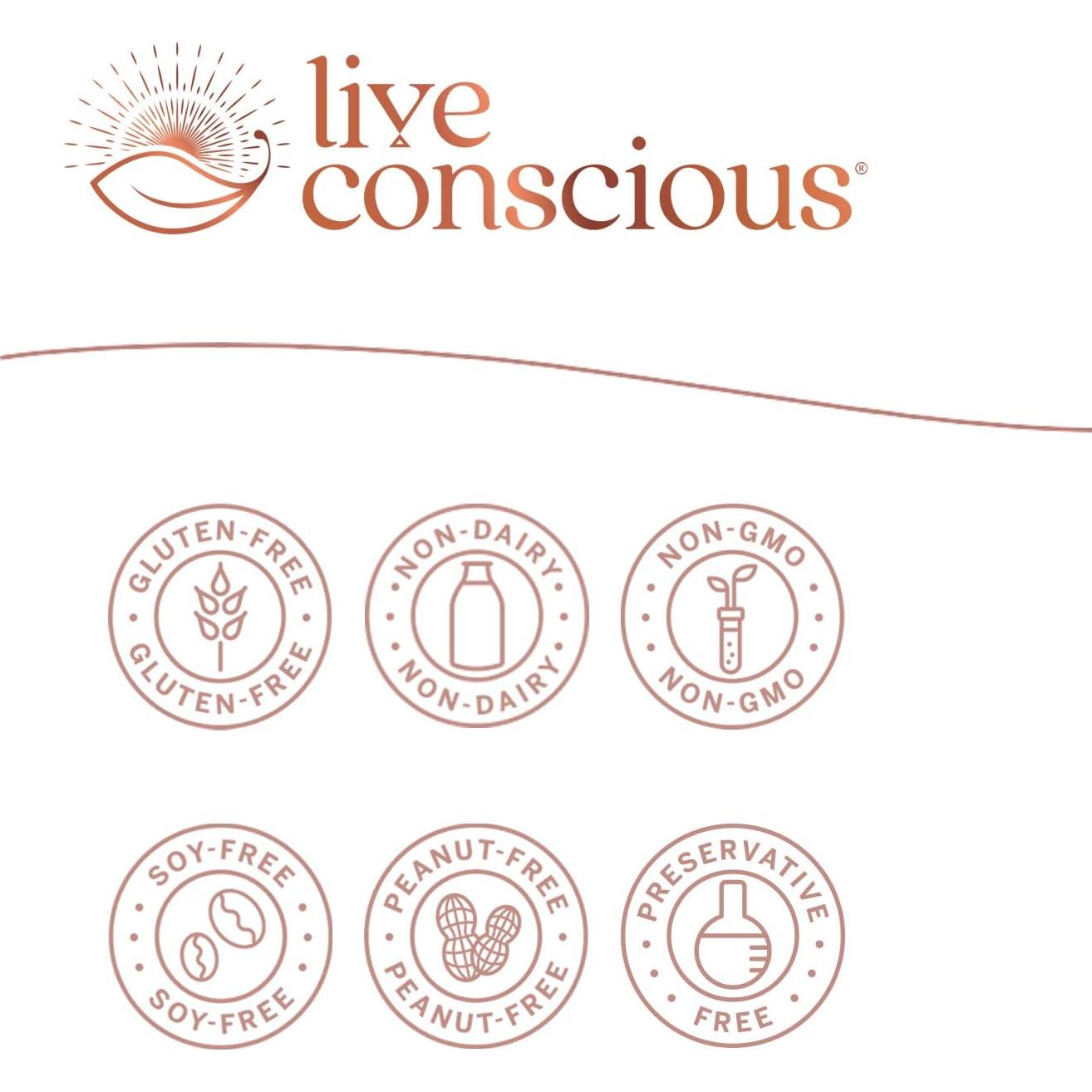 Suplemento de Aceite de Kril Live Conscious 90 Cápsulas Omega-3