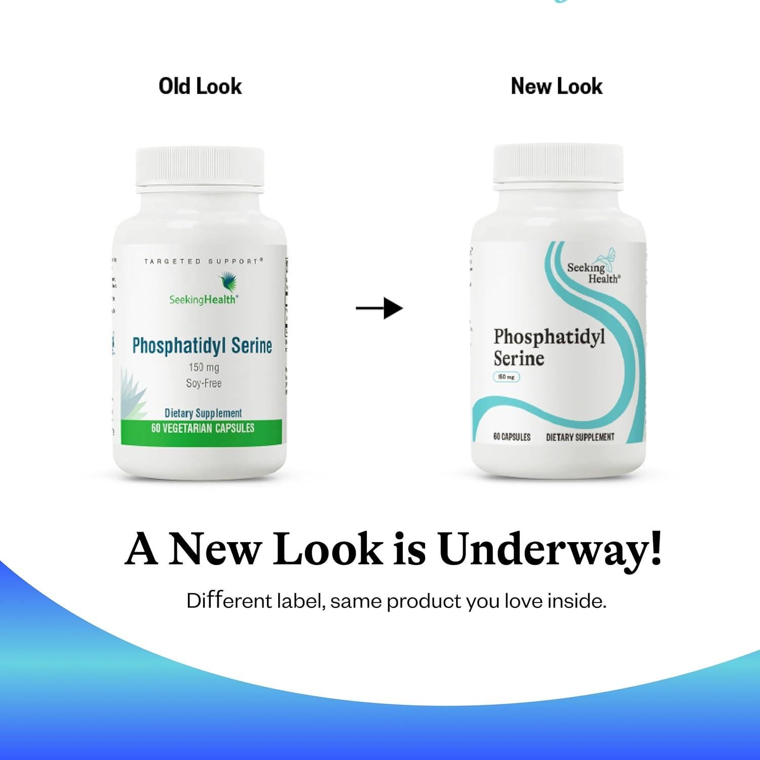 Suplemento Fosfatidilserina Seeking Health 150 mg 60 Cápsulas