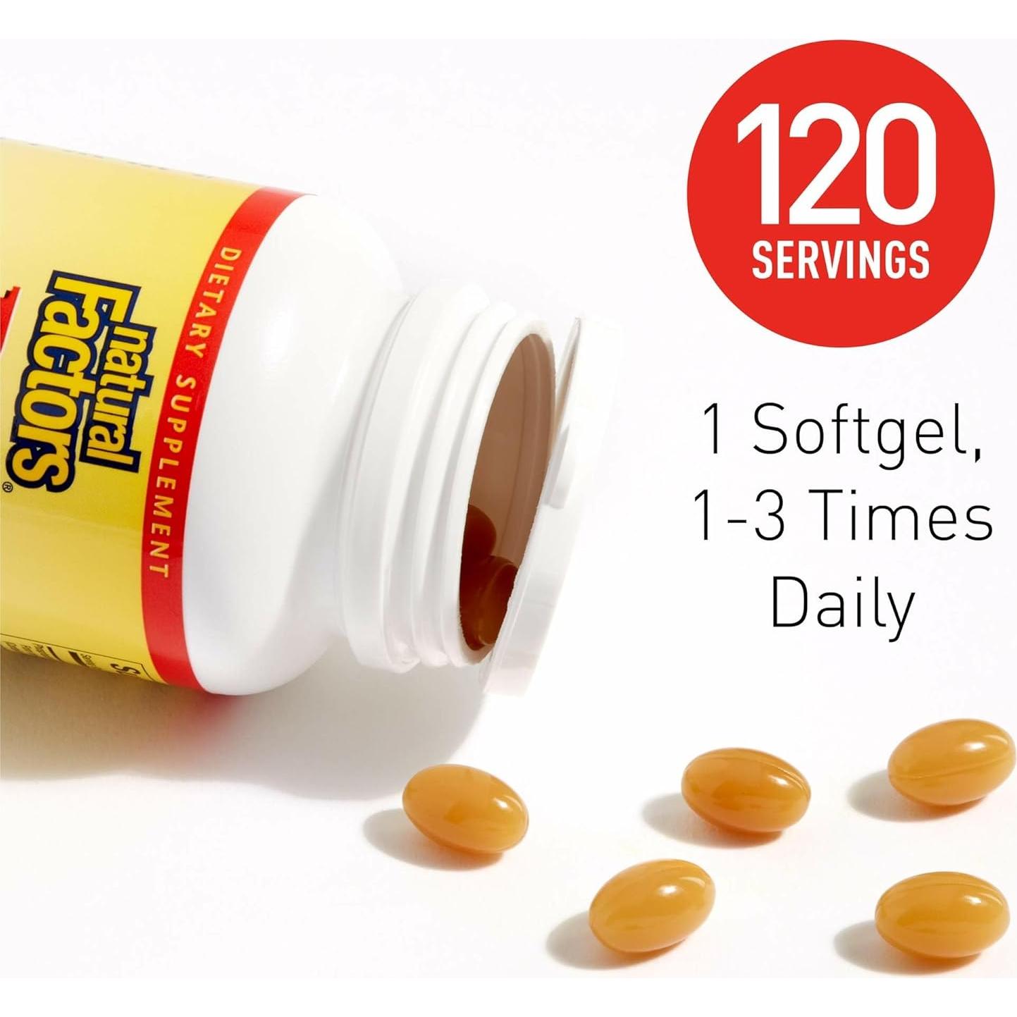 Fosfatidilserina Factores Naturales 60 Gelatinas Blandas