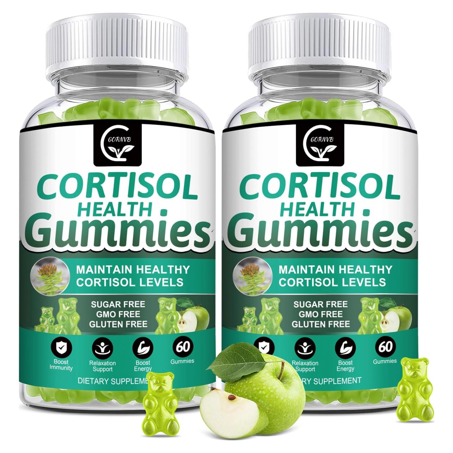 Gomitas de Cortisol GORNVB 120 Cápsulas - Relajación y Sueño