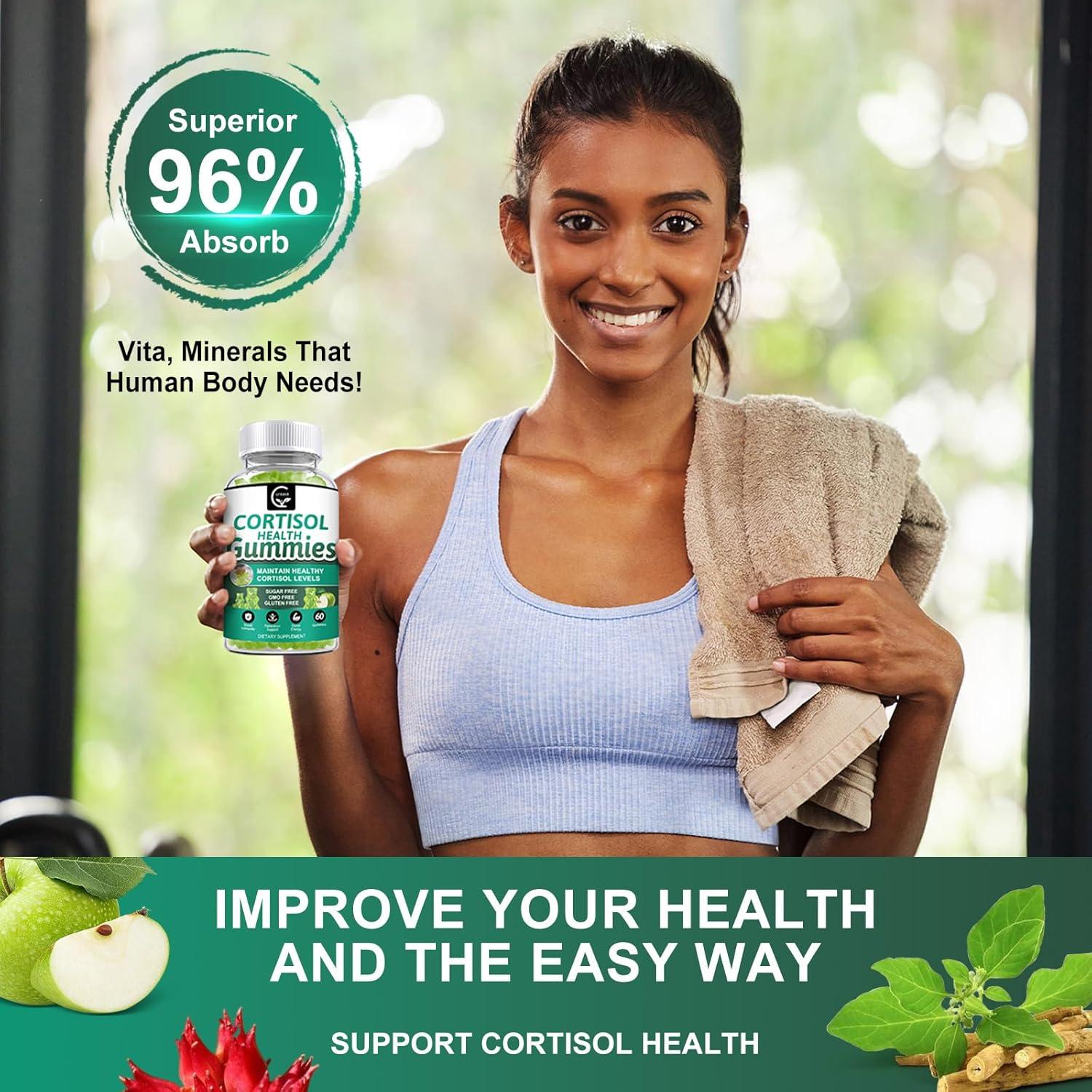 Gomitas de Cortisol GORNVB 120 Cápsulas - Relajación y Sueño