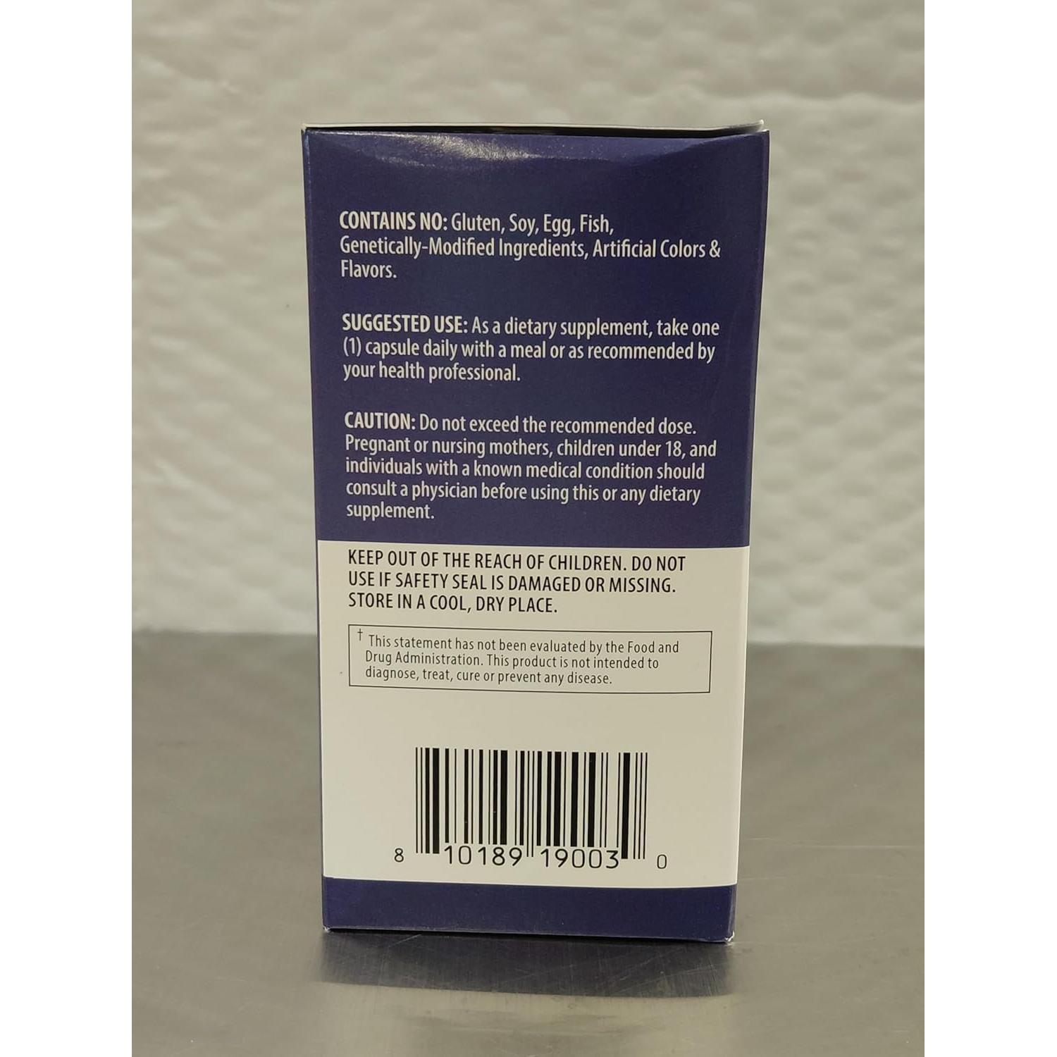 Suplemento de Cortisol 1 Cuerpo Balance - 30 Cápsulas Veganas