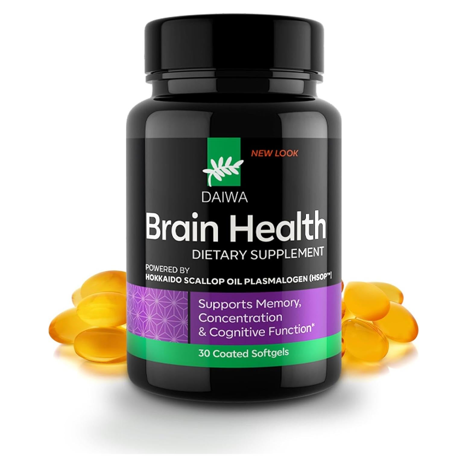 Suplemento Omega-3 Daiwa Brain 30 Gelatinas para Salud Cognitiva