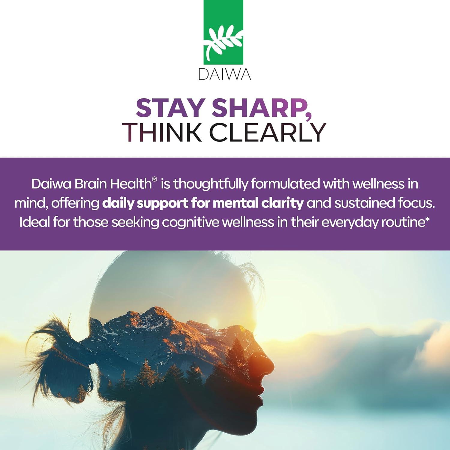 Suplemento Omega-3 Daiwa Brain 30 Gelatinas para Salud Cognitiva