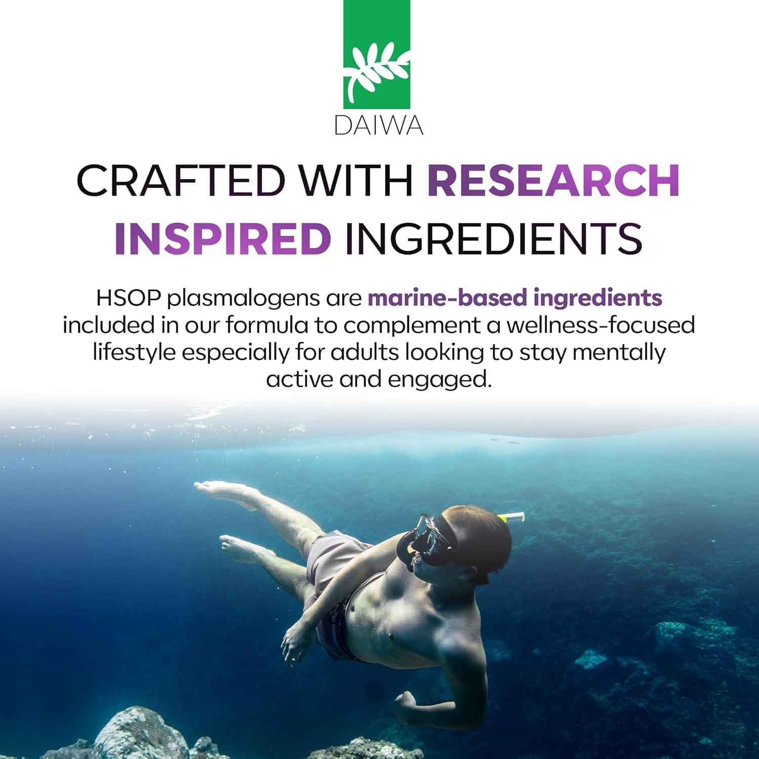 Suplemento Omega-3 Daiwa Brain 30 Gelatinas para Salud Cognitiva