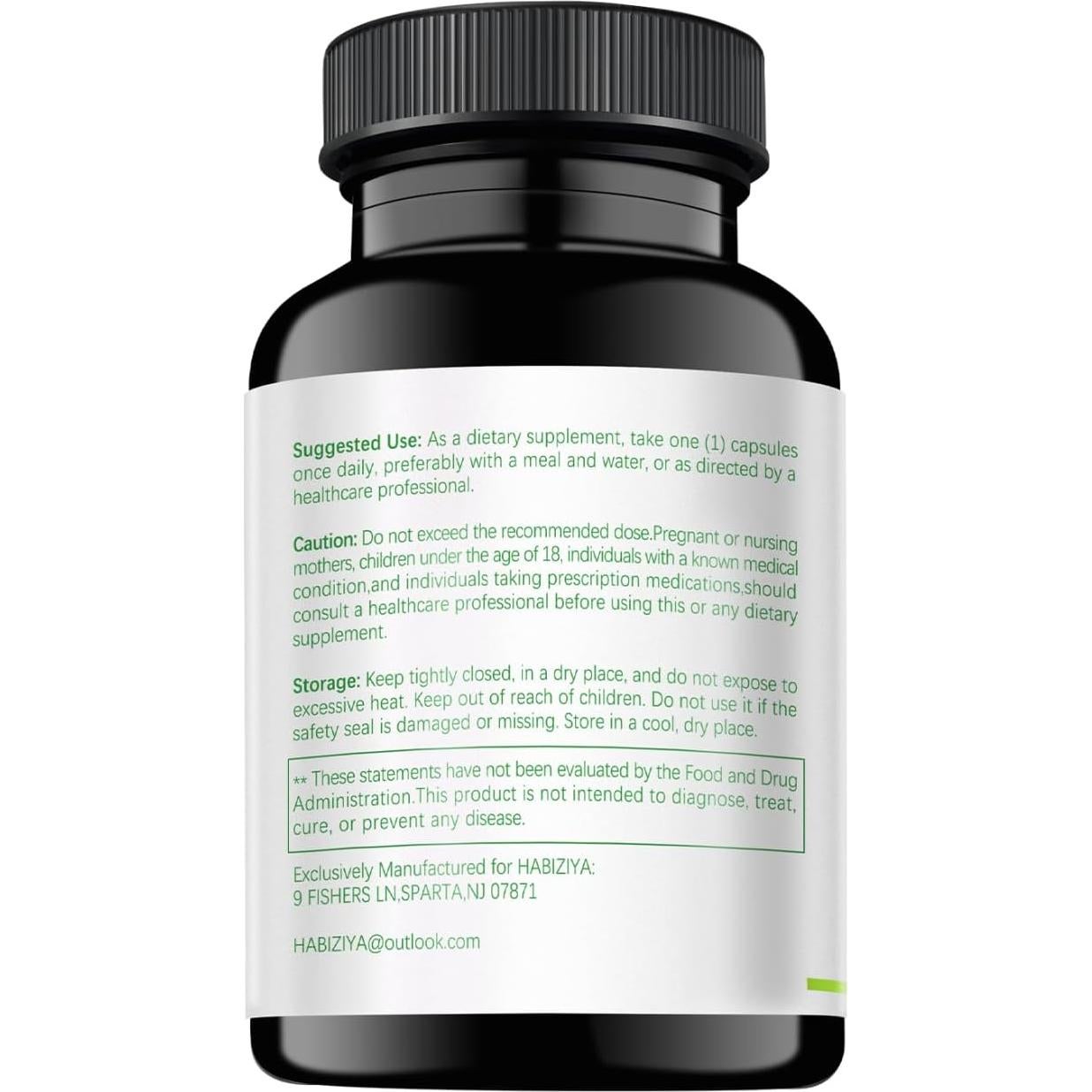 Suplemento de Cortisol HABIZIYA 60 Cápsulas Adaptógenos