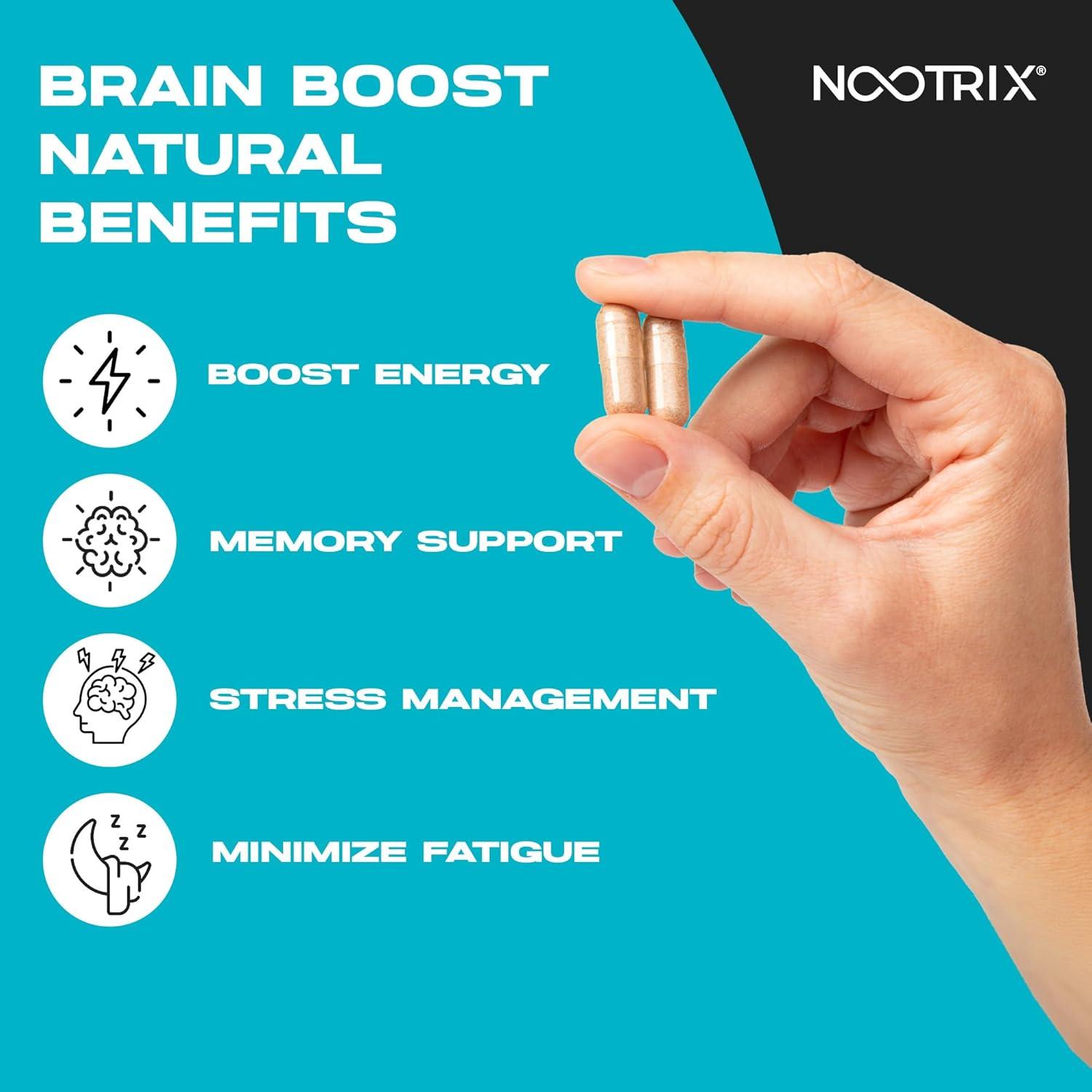 Suplemento Nootrópico Nootrix Brain Boost 60 Cápsulas