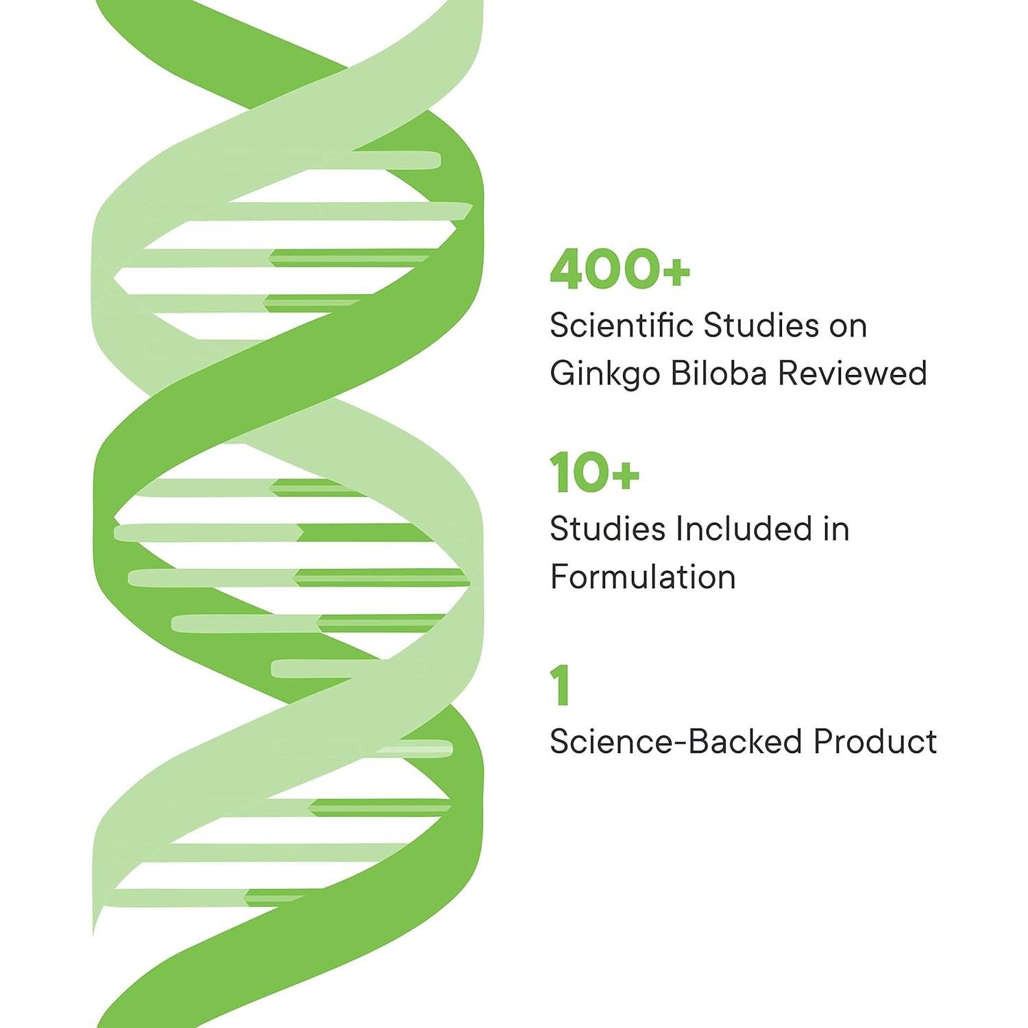 Cápsulas de Ginkgo Biloba Illuminate Labs 240 mg - Enfoque y Memoria