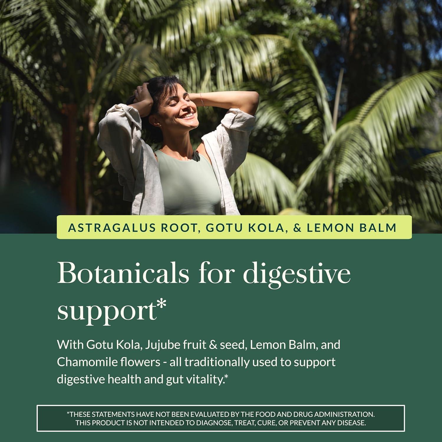 Suplemento Digestivo Gaia Herbs Revitalización Intestinal 60 Cápsulas Veganas