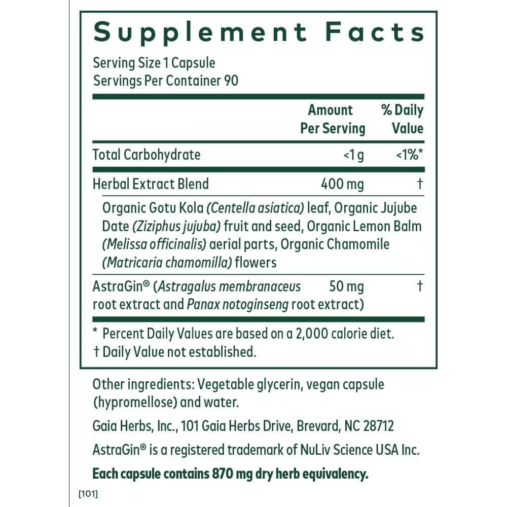 Suplemento Digestivo Gaia Herbs PRO EpiVital - 90 Cápsulas Veganas