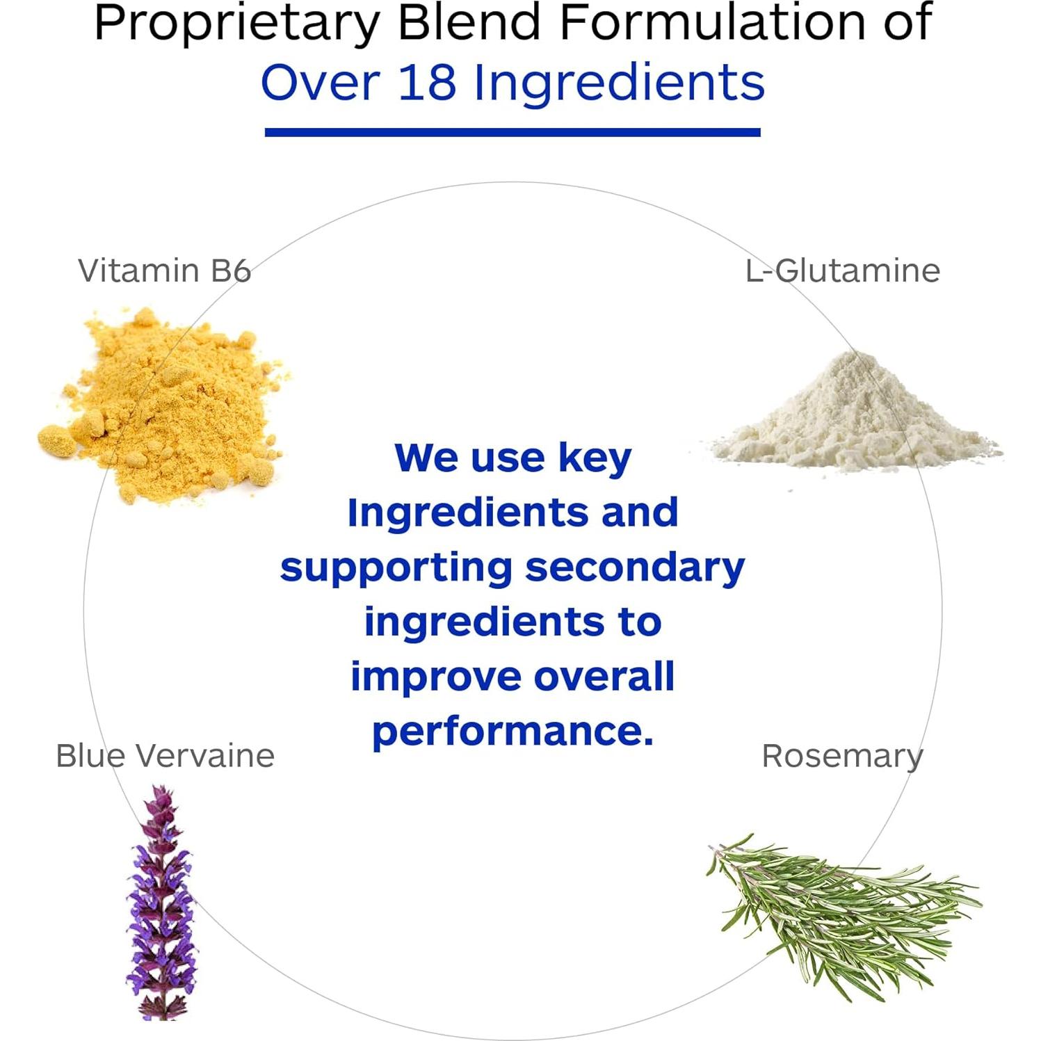 Suplemento Natural para la Atención y Calma Professional Botanicals - 60 Cápsulas Veganas