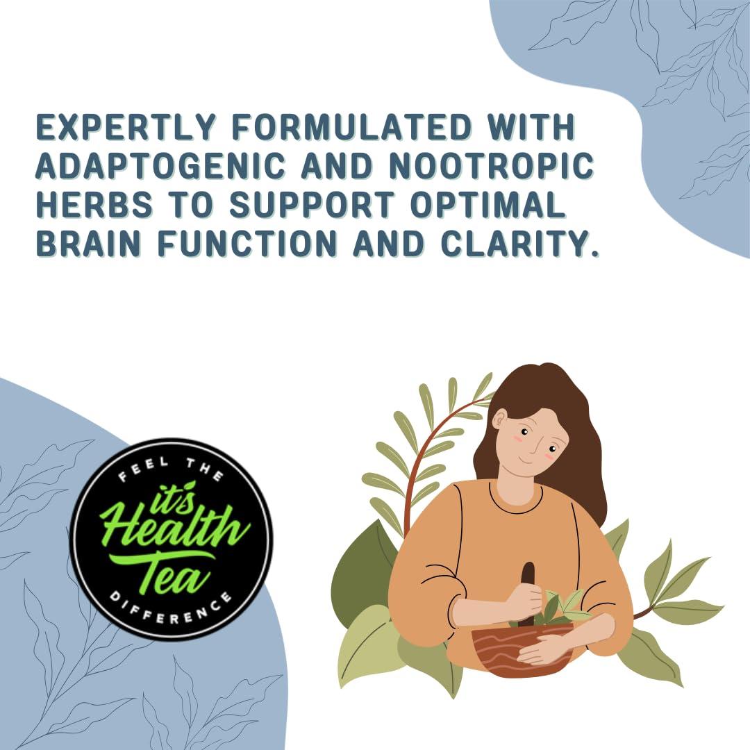 Té Herbal Natural Its Health Tea 85g - Memoria y Concentración