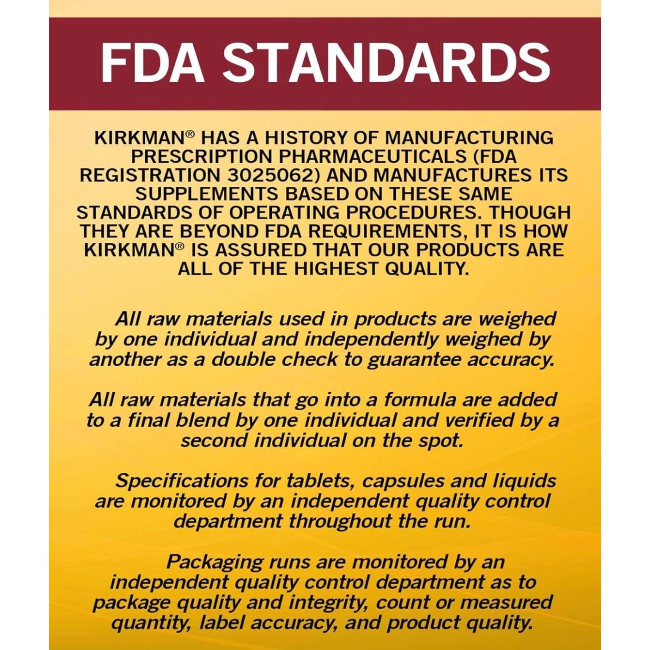 Kirkman Glutatión L-Reducido 100 mg - 100 Cápsulas Vegetarianas