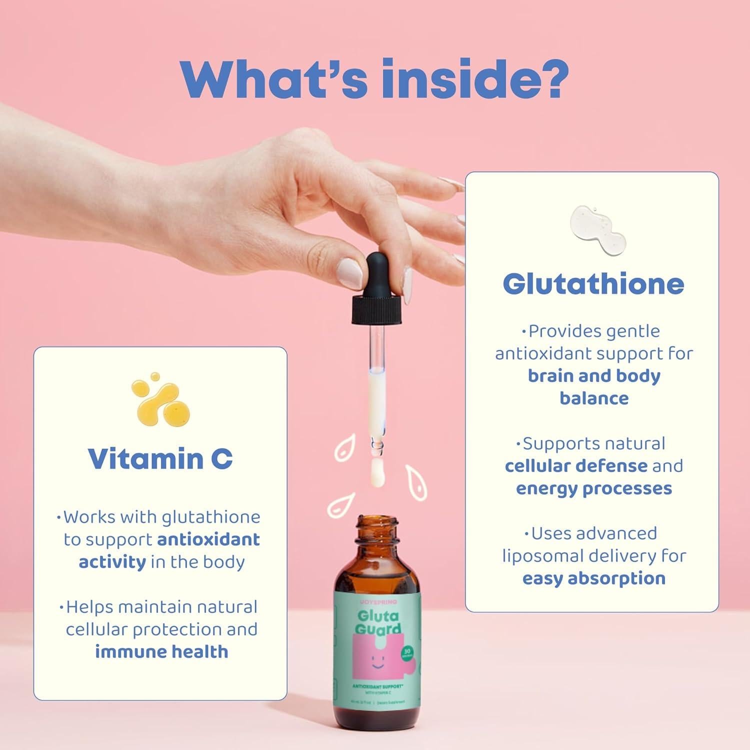 Suplemento Líquido de Glutati&oacute;n Liposomal JoySpring 59 ml