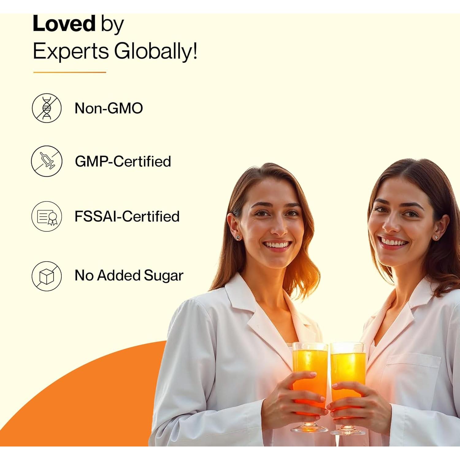 Tabletas Efervescentes Setu de Glutatión 500mg + Vitamina C - Sabor Naranja (Paquete de 4)