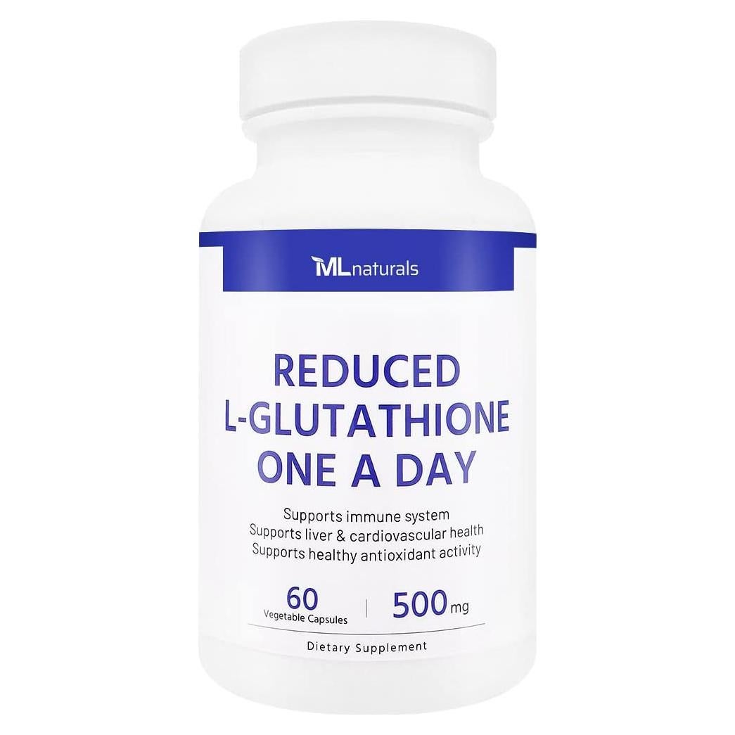 L-Glutati&oacute;n 500mg ML Naturals - 120 C&aacute;psulas Vegetales