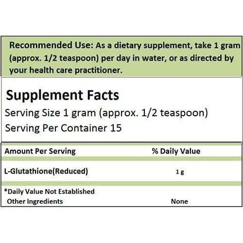 Polvo de L-Glutati&oacute;n Puro Talsen 14.17g Grado Cosm&eacute;tico