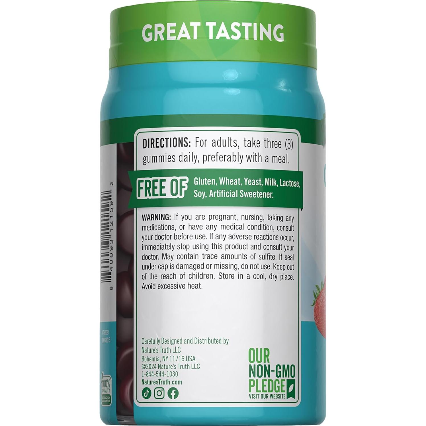 Gomitas de Colágeno Múltiple La Verdad de la Naturaleza 60 Unidades