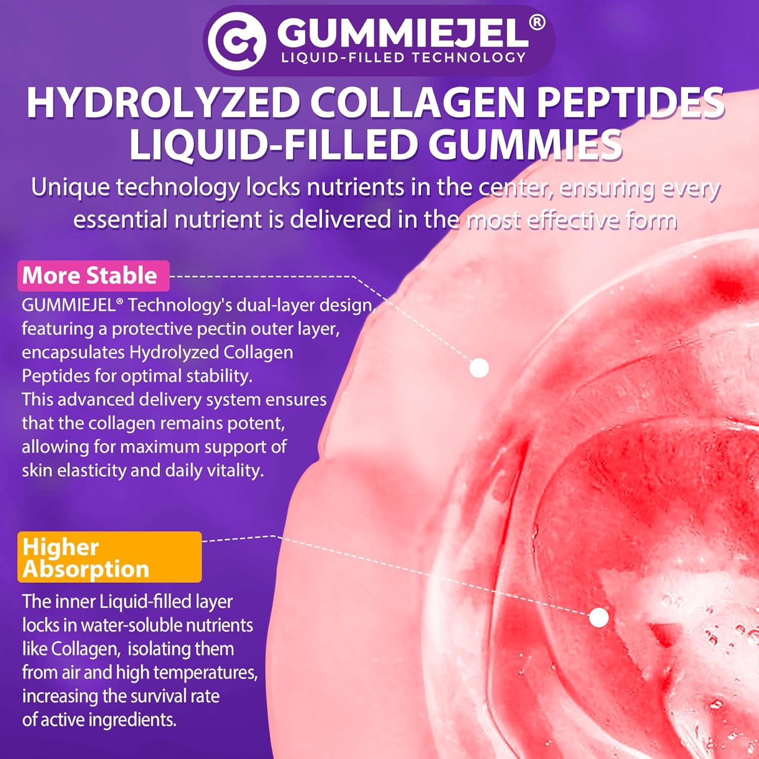 Gomitas de Colágeno Hidrolizado Nextdia 3000mg 60 Cts