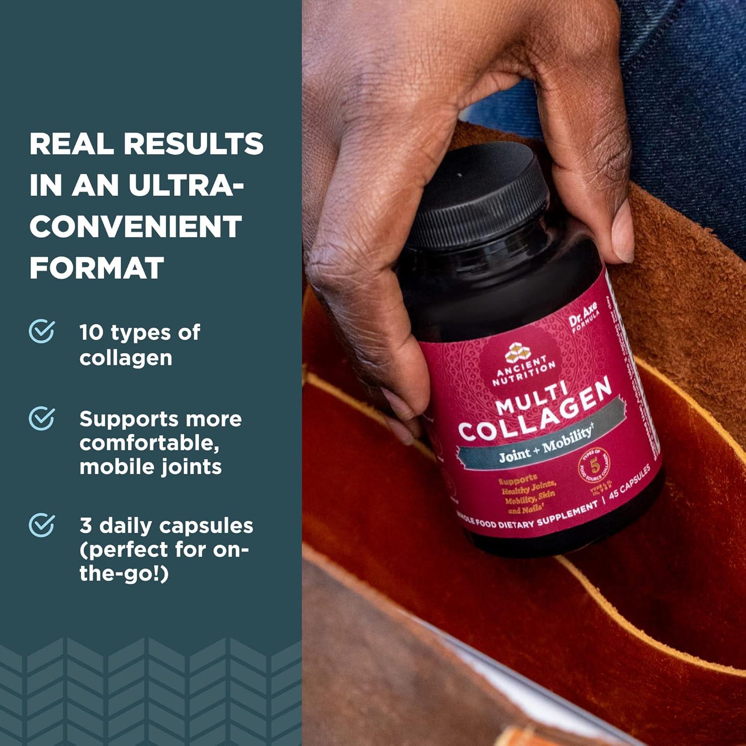 Cápsulas de Colágeno Nutrición Antigua 45 Ct - Articulación y Movilidad