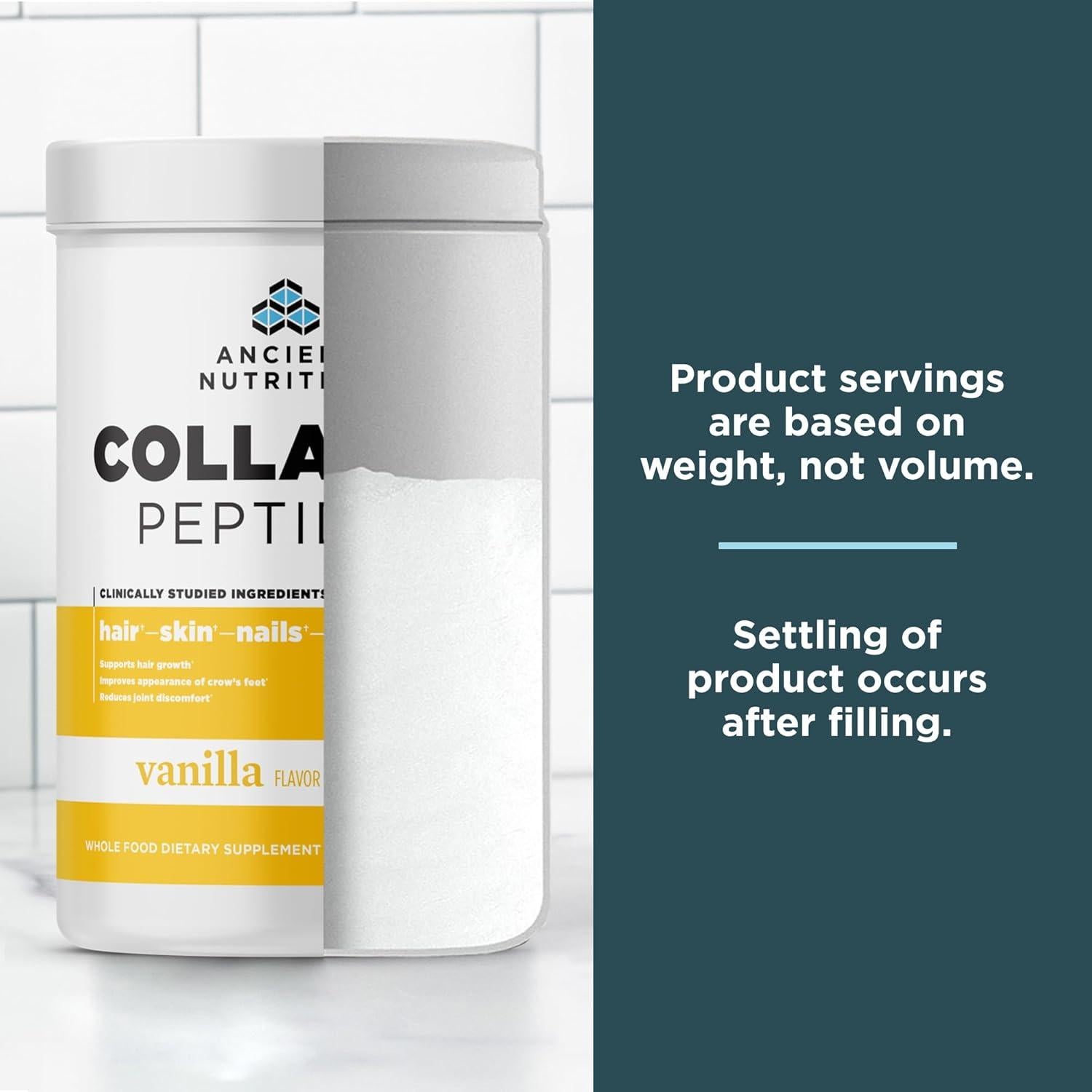 Péptidos de colágeno Ancient Nutrition Vainilla 241g
