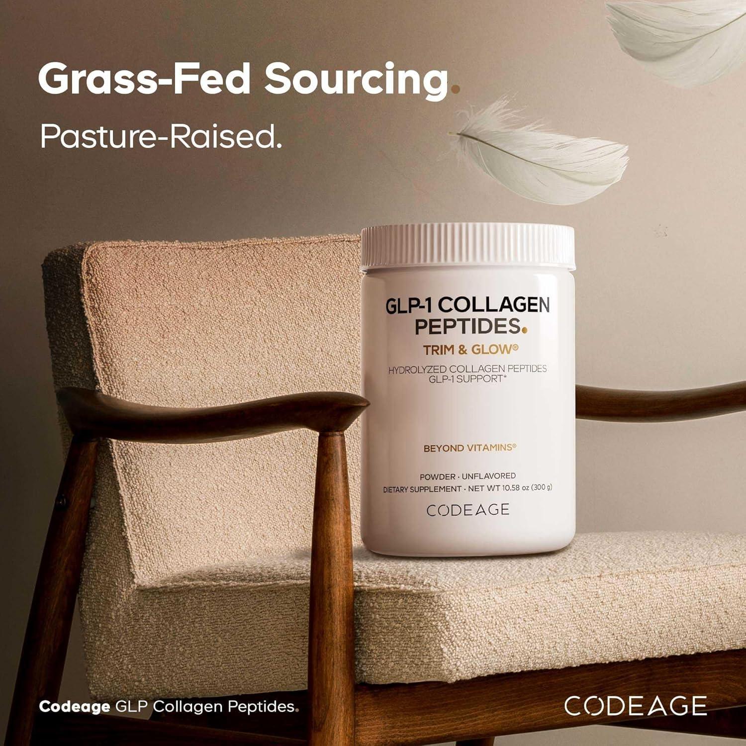 Suplemento de colágeno en polvo Codeage GLP-1 - 300 g