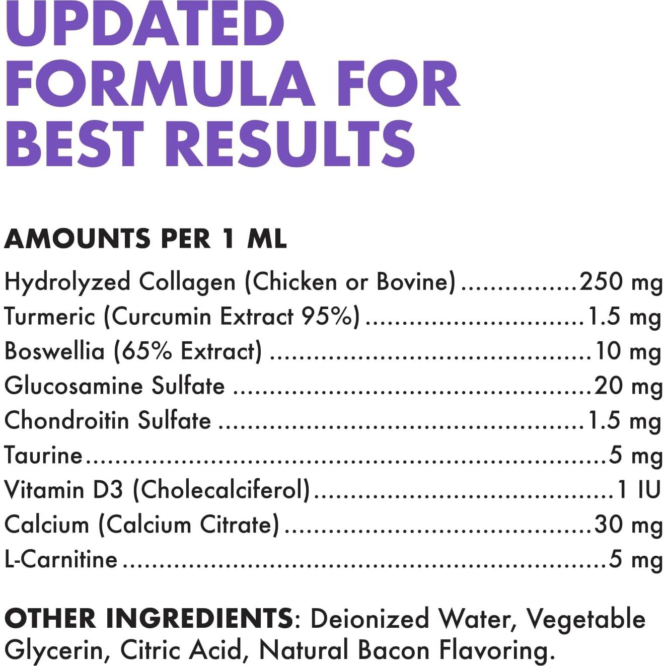Colágeno Líquido Premium Legitpet para Perros y Gatos 248g