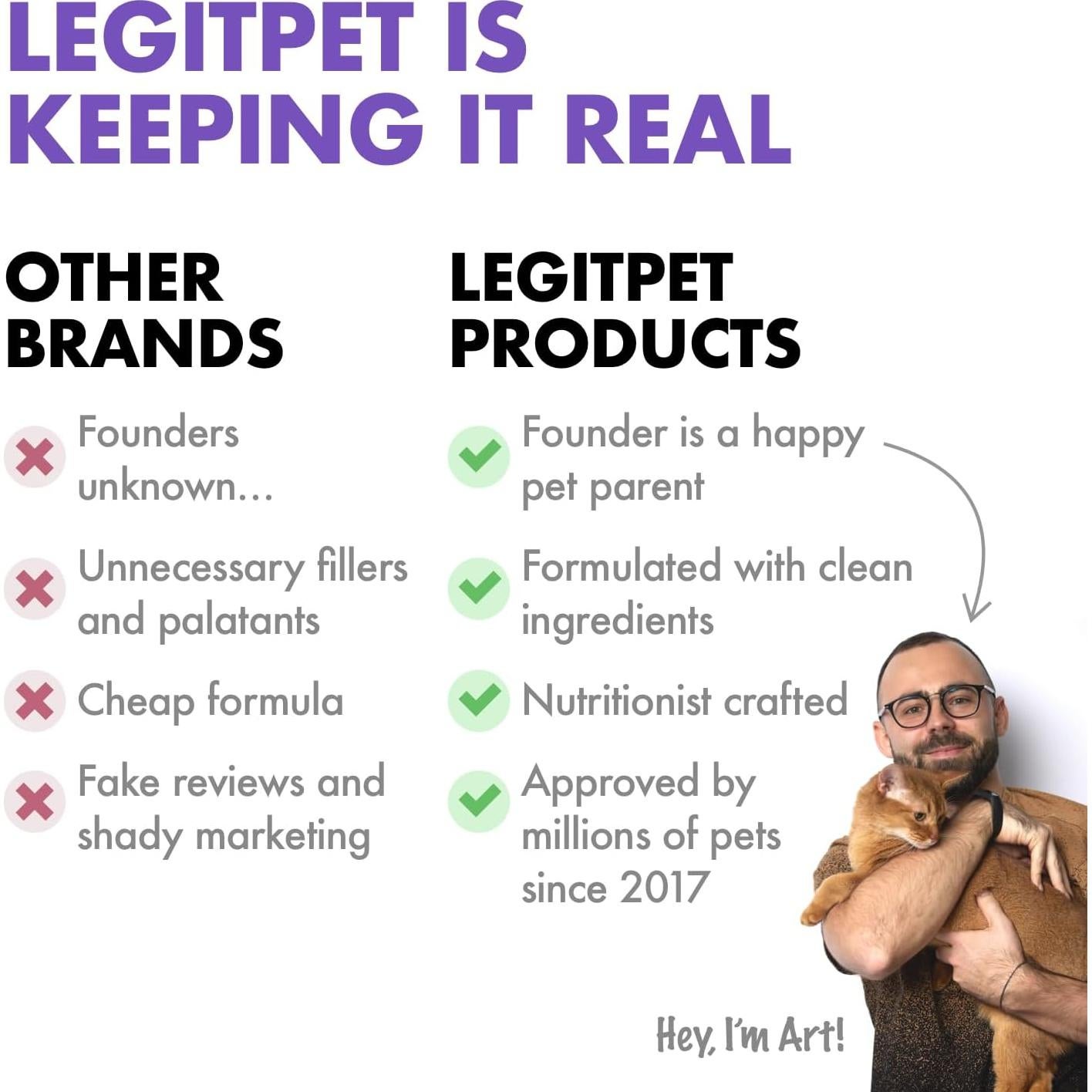 Colágeno Líquido Premium Legitpet para Perros y Gatos 248g