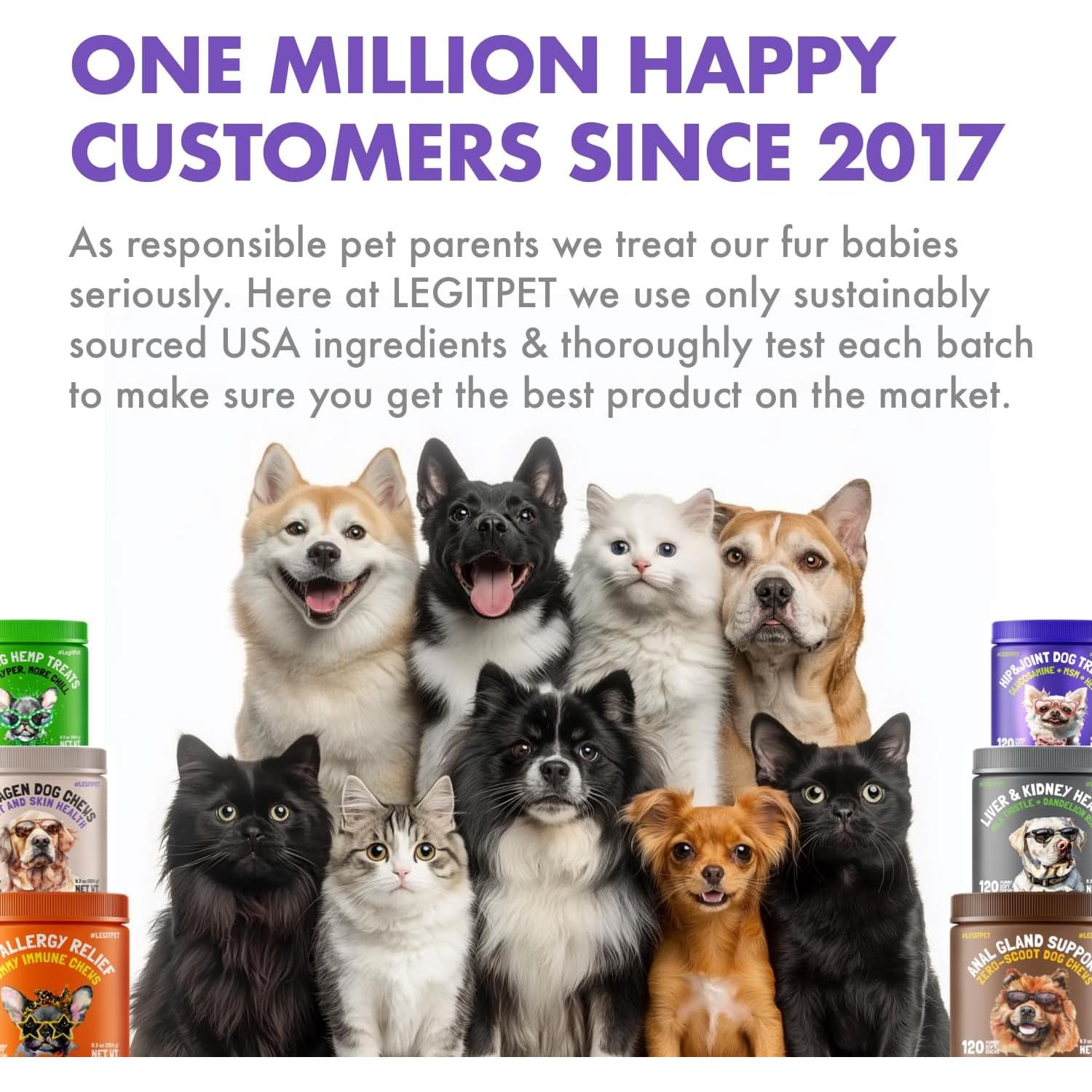 Colágeno Líquido Premium Legitpet para Perros y Gatos 248g