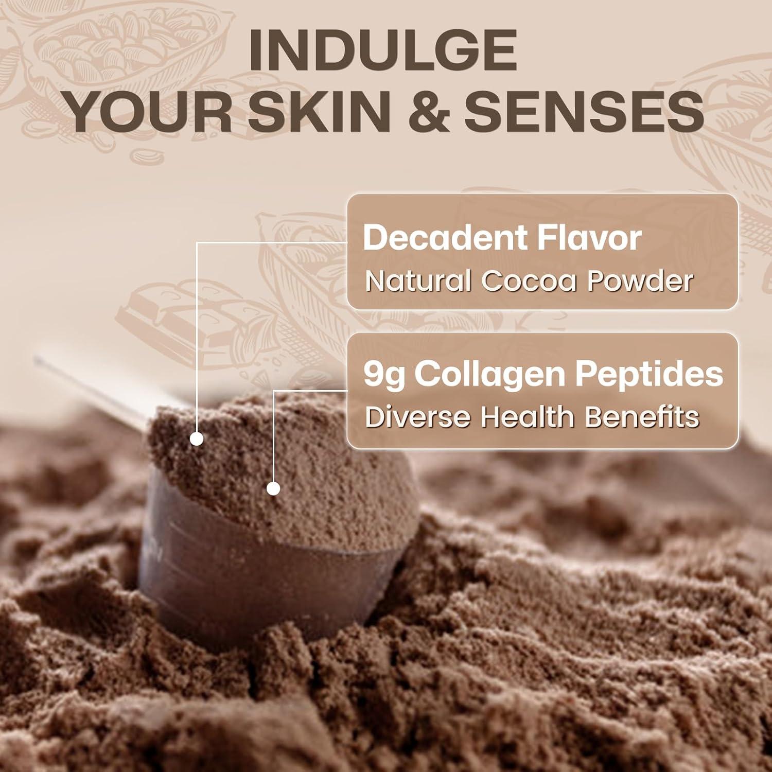 NATURE TARGET Polvo de Colágeno Múltiple Chocolate 349.9g