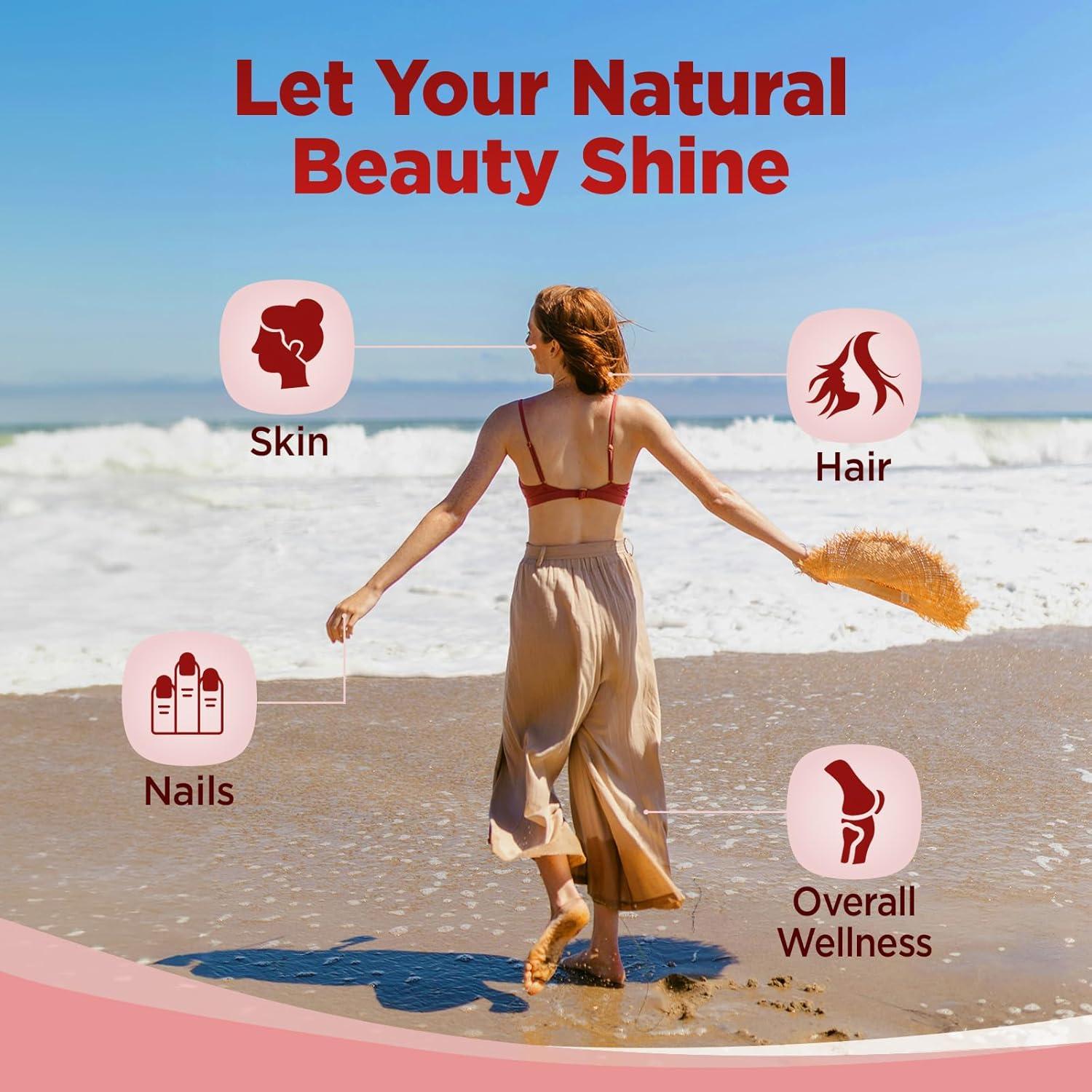 Gomitas de Colágeno Marino Natisland 2500 mg Sin Azúcar 60CT