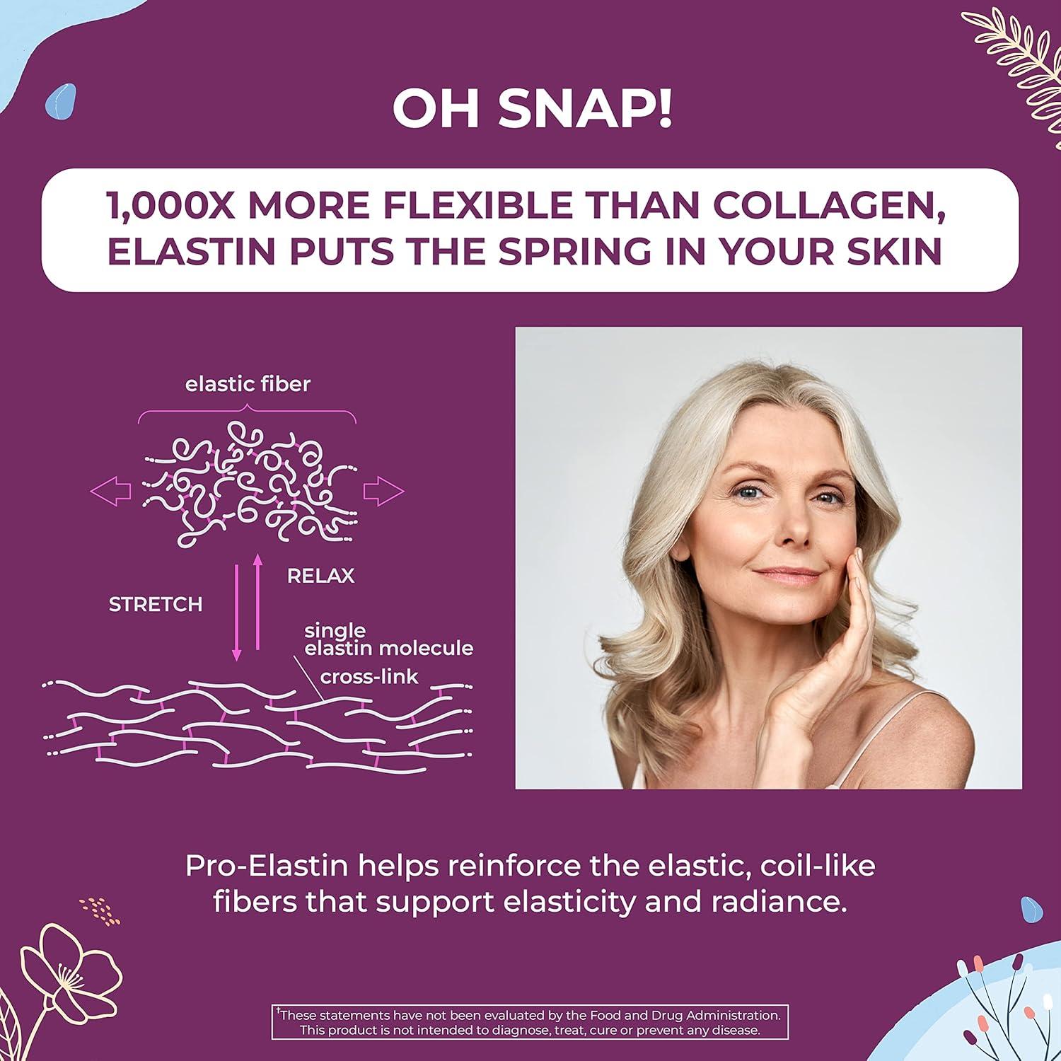 Suplemento de Elastina Body Kitchen 1000 mg - Piel Firme y Joven