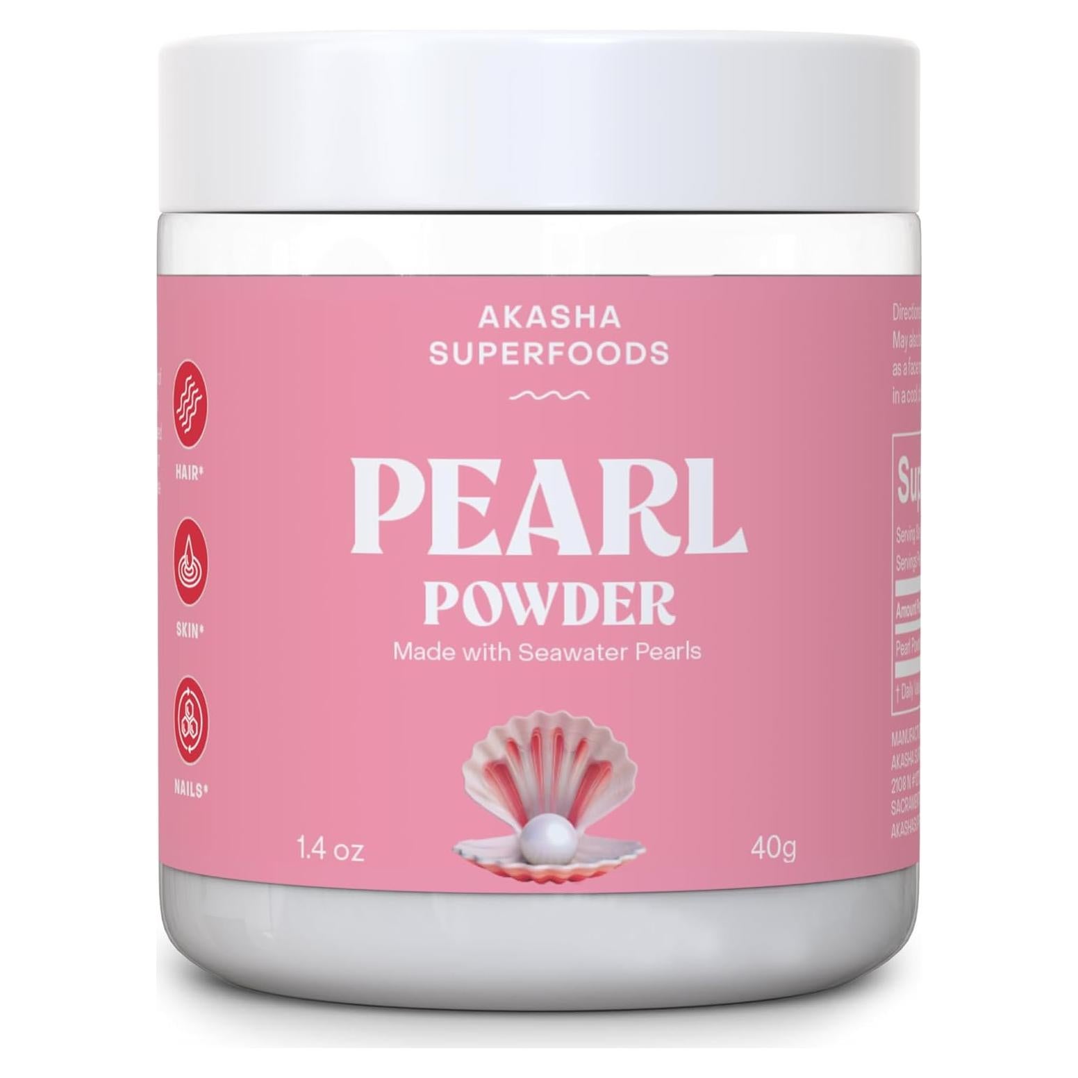Polvo de Perla Akasha Superfoods 39.4g - Colágeno y Belleza