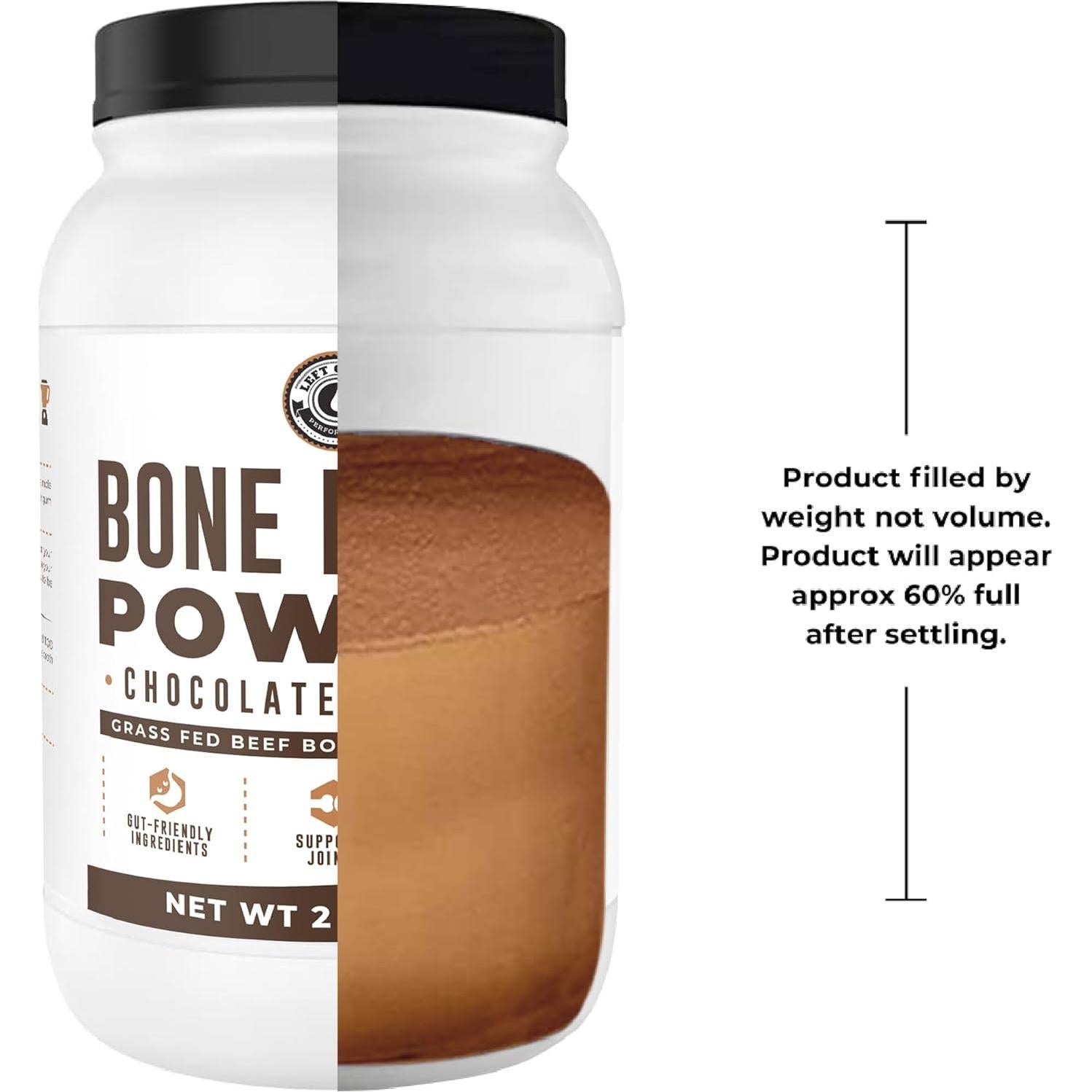 Proteína en Polvo de Caldo de Huesos Chocolate Left Coast 0.91kg