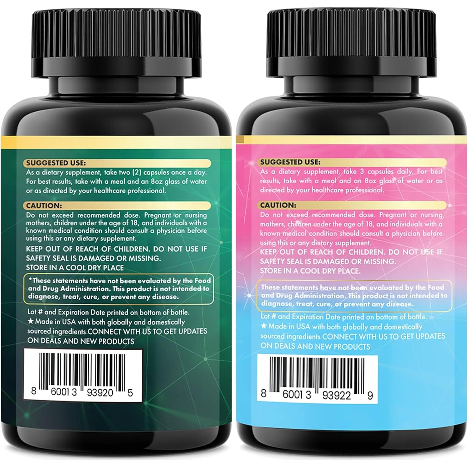 Suplemento Parrox Bienestar Radiante 150 Cápsulas - Musgo Marino y Colágeno