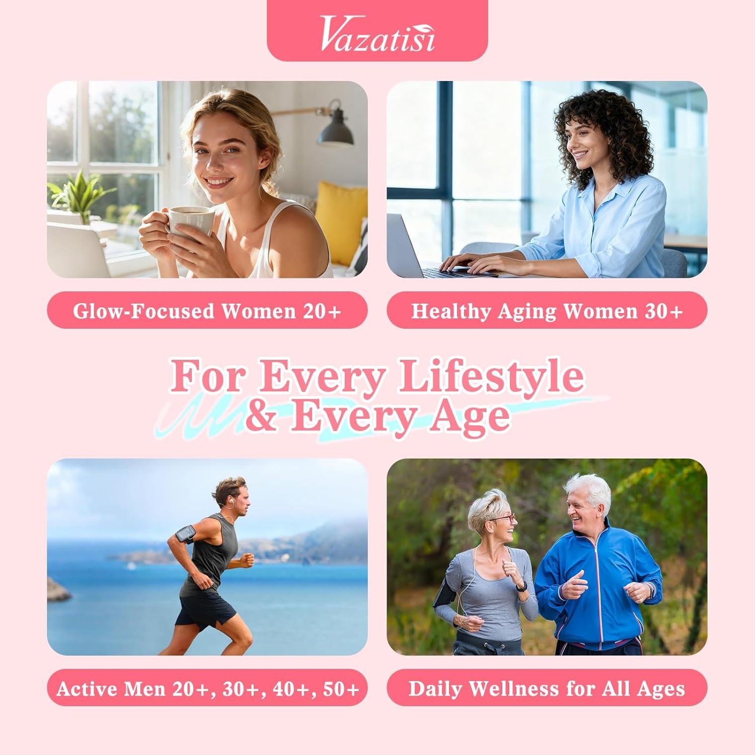 Gomitas de Colágeno Vazatisi 120 Unidades Sabor Fresa