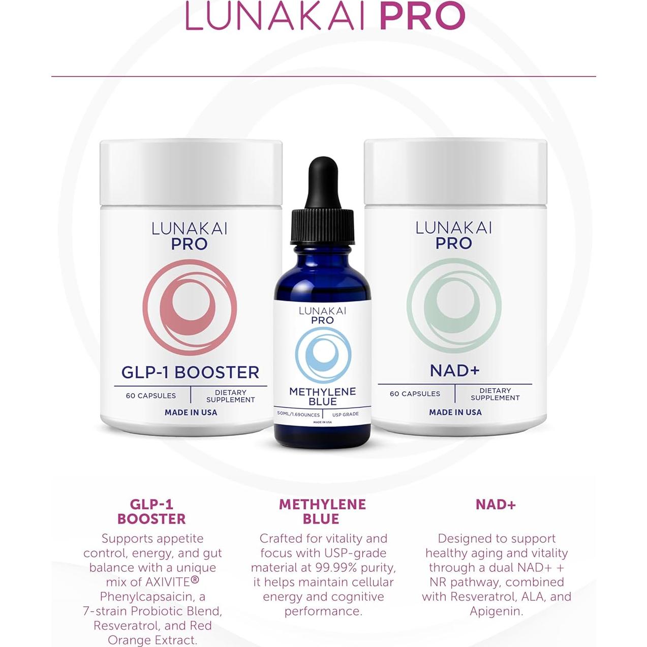 Vitaminas Lunakai PRO para Crecimiento Cabello Femenino 90 gomitas