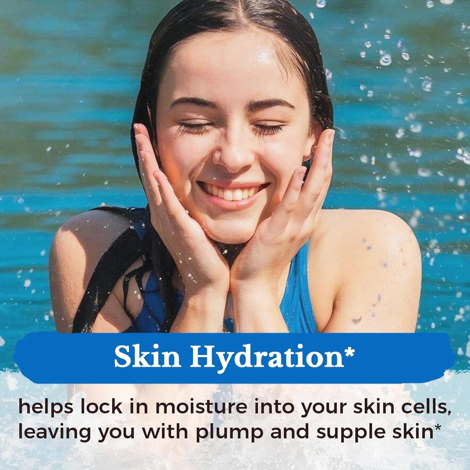 Suplemento de Ácido Hialurónico Vitalitown 250 mg + Vitamina C 90 Cápsulas Veganas