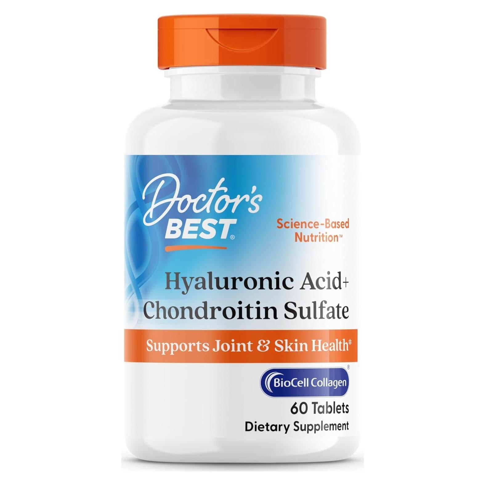 Ácido Hialurónico Doctor's Best con Colágeno BioCell 108g