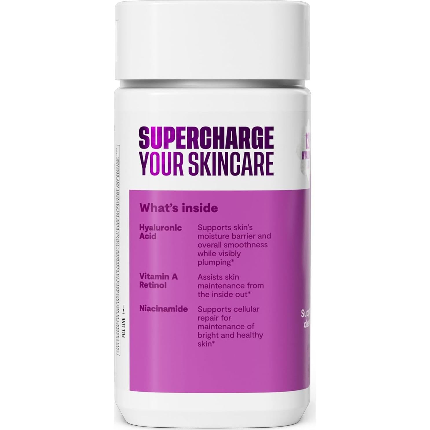 Suplemento de Belleza HABIT Skin Glow 60 Cápsulas Ácido Hialurónico