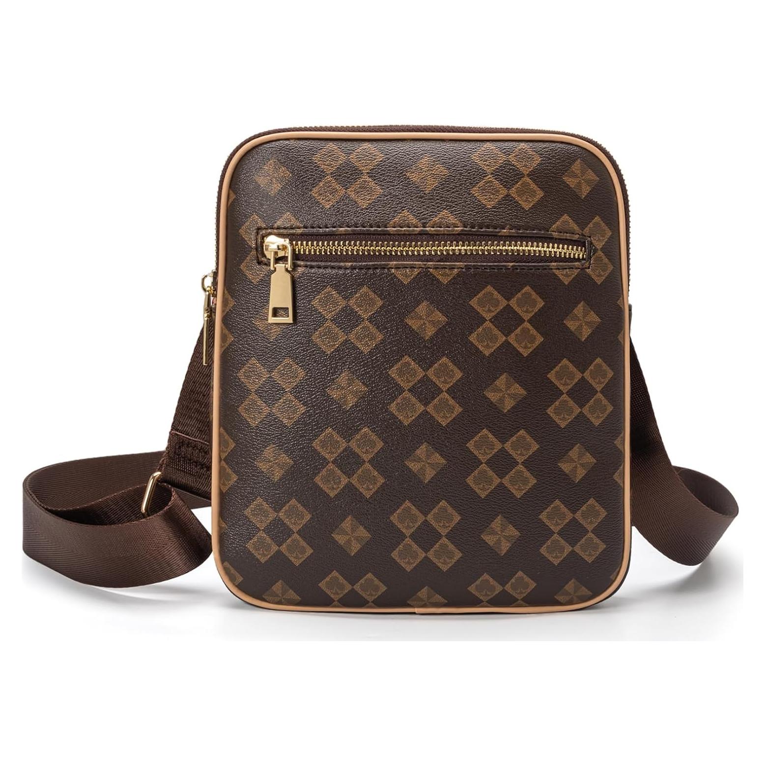 Bolso Cruzado para Hombre Ciclkwde Marrón 20x33x23 cm