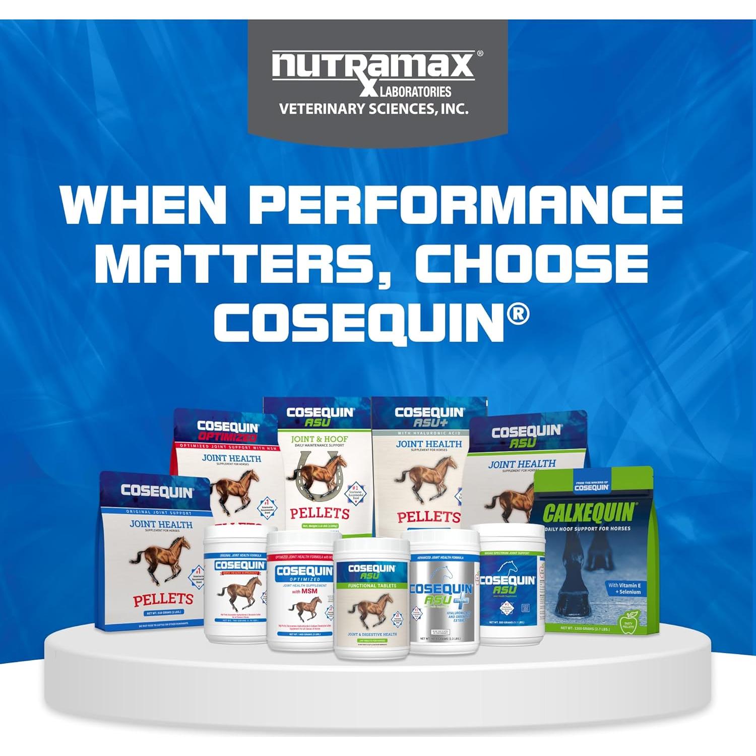 Cosequin ASU Nutramax Suplemento Articular para Caballos 1320g