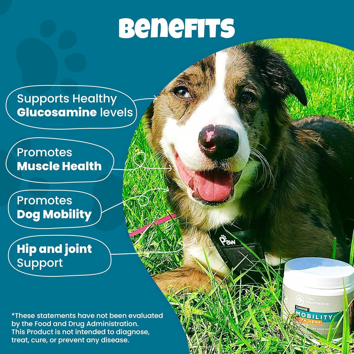 PawMedica Glucosamina para Perros Grandes - 120 Chews