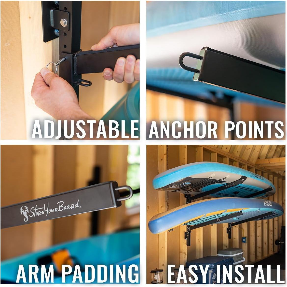 Soporte de Pared para Paddleboard StoreYourBoard G-Vert 2 Niveles