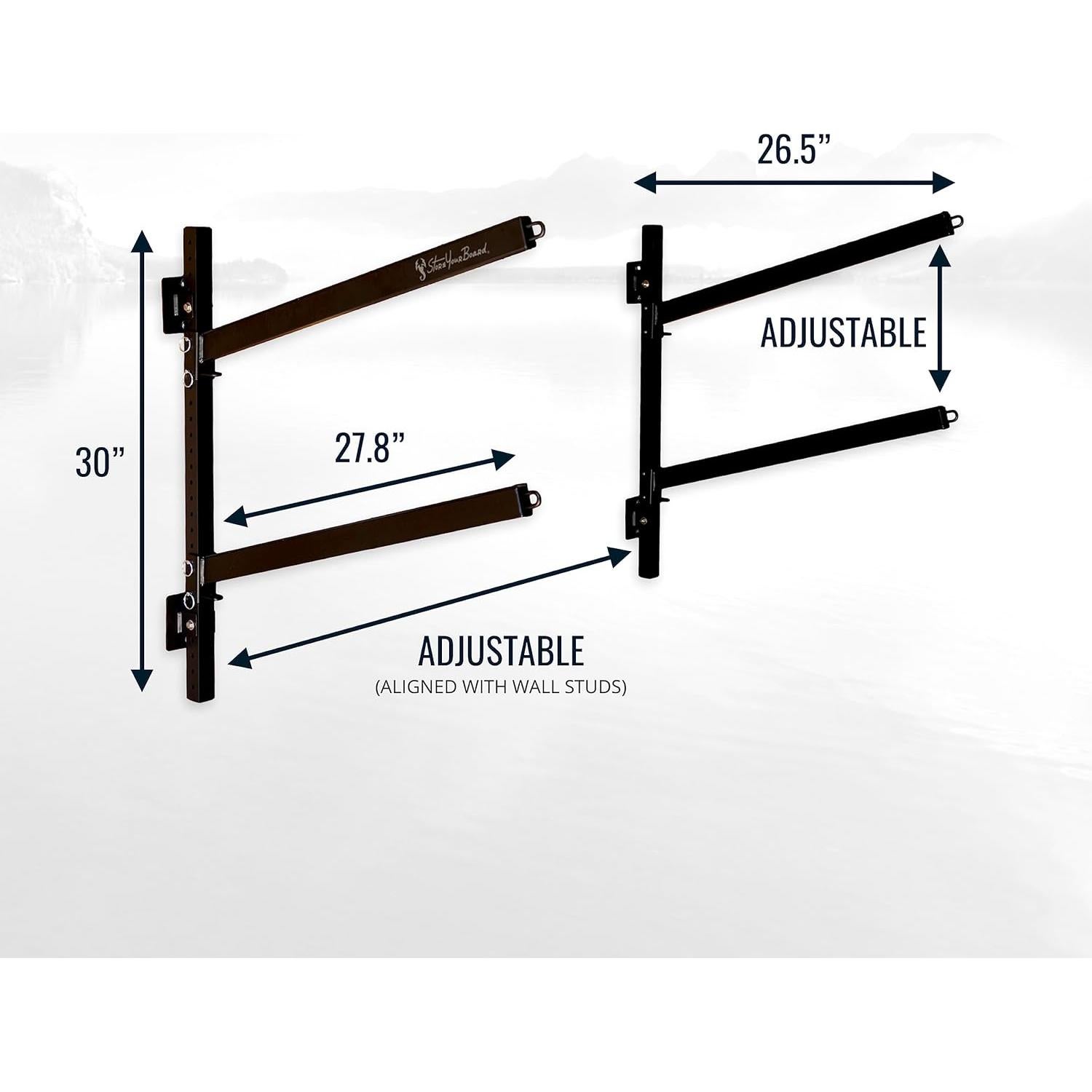 Soporte de Pared para Paddleboard StoreYourBoard G-Vert 2 Niveles